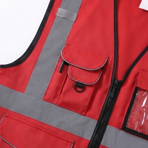 Chaleco de Seguridad de Alta Visibilidad |   Chaleco de Trabajo Reflectante |   Fabricante de Ropa de Seguridad Personalizada OEM - Product Image 4