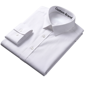Chemise Homme Premium RT Rayée Manches Longues Coupe Slim Grande Taille Respirante Fabricant OEM Vente en Gros - Product Image 6