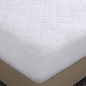 Topper Materasso Trapuntato in Cotone Percalle, Accessorio Premium per il Letto - Product Image 4