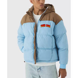 Chaqueta de Plumón Acolchada de Manga Larga Unisex Jaffico International, Chaqueta de Invierno con Capucha, Chaqueta Parka con Cremallera de Spandex/Poliéster, Informal - Product Image 1