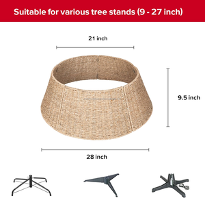 Collar de algas marinas duradero hecho a mano Natural de lujo de nuevo diseño para decoración de vacaciones de árbol de Navidad hecho en India al por mayor - Product Image 3