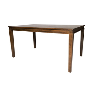 ชุดโต๊ะรับประทานอาหารทรงสี่เหลี่ยมเฟอร์นิเจอร์ภายในบ้านไม้ธรรมชาติเนื้อแข็งดีไซน์เรียบง่ายจากไม้สัก - Product Image 6