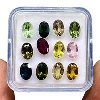 Natürlicher Mosambik-Turmalin, oval geschliffen, 6mm 4mm, Turmalin-Edelsteine, lose Edelsteine, Großhandelspreis, Großpackung für die Schmuckherstellung