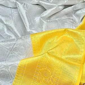 Balaji Exports présente les derniers nouveaux saris de tissage en soie pure de créateur saris indiens Shari Sari - Product Image 6