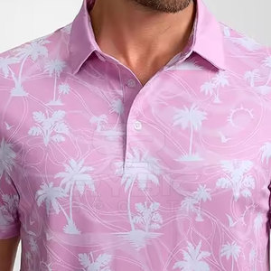 Polos sublimés pour hommes, design optimal, séchage rapide, confortables pour un usage quotidien. - Product Image 5