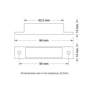 Contactos Magnéticos de Plástico iota402 - Blancos, Garantía de 1 Año - Product Image 2