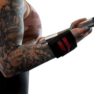 Offre Spéciale : Bandes de Soutien Poignet à Faible MOQ, Vêtements de Sport Personnalisables avec Logo, en Polyester Écologique, Respirant et Doux pour Adultes - Product Image 6