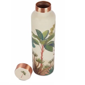 Creative Quality Metal <b>Copper</b> <b>Bottle</b> Enamel Finishing Water <b>Bottle</b> Luxury Design <b>Drink</b> Ware Water <b>Bottle</b> At Lowest Price - Product Image 3