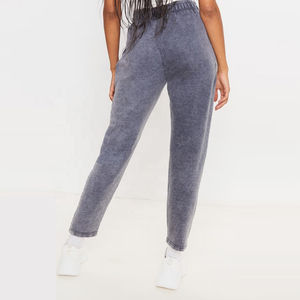 กางเกงขายาวทรงสกินนี่สำหรับผู้หญิง คุณภาพพรีเมียม 100% แบบซักกรด ดีไซน์สั่งทำได้ แฟชั่นแนวสตรีท กางเกงวอร์ม รับผลิตแบบ OEM - Product Image 2