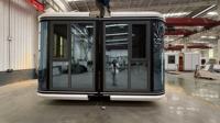 Capsule spatiale mobile en acier de 40 pieds, design moderne pour appartement et villa, conteneur préfabriqué multifonctionnel