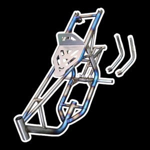 Taiwan Manufactured Titanium Motorcycle Frame for Custom Racing Builds - Product Image 6