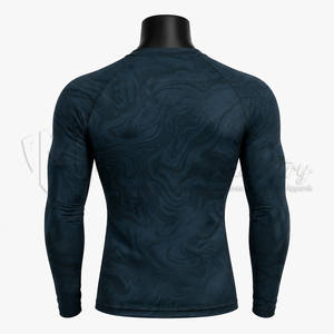 Camiseta de Compresión de Manga Larga Unisex Personalizada, Protección contra Rozaduras, Ropa Deportiva de Alto Rendimiento, Transpirable, Ecológica y de Secado Rápido - Product Image 2