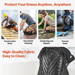 Ginocchiere con Cinghie Regolabili per Giardinaggio, Pavimentazione, Coperture - Attrezzatura Protettiva per Lavori all'Aperto - Product Image 3
