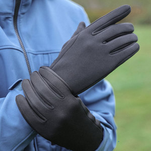 Guantes Unisex de Invierno para Ciclismo, con Protección Completa para los Dedos, Compatibles con Pantallas Táctiles, Diseño Negro y Rojo con Agarre Antideslizante - Product Image 3