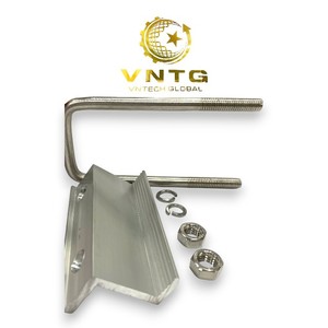 VNG OEM/ODM Solar Mounting System <b>U</b> Bolt edge <b>Clamp</b> for PV Bracket Rectangular Tube 40x80mm - Product Image 4
