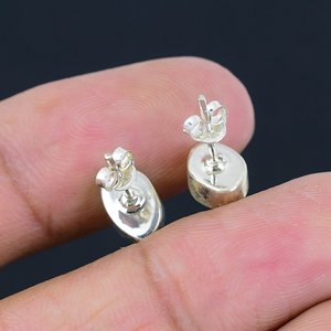 Pendientes de Plata de Ley con Diamantes Herkimer, Estilo Vintage, Joyería Personalizada para Mujer, Regalo de Aniversario de Bodas - Product Image 4