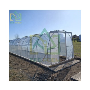 <span class=keywords><strong>Serre</strong></span> couverte de film plastique avec porte coulissante <span class=keywords><strong>Serre</strong></span> de jardin étanche pour légumes et fleurs - Product Image 4