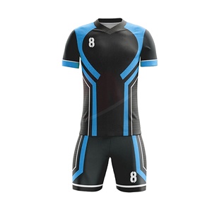 Conjunto de Uniforme de Fútbol para Jóvenes, Jersey, Pantalones Cortos y Calcetines Personalizados con Impresión para Equipos, Uso en Torneos, Uniforme de Fútbol para Hombre - Product Image 1