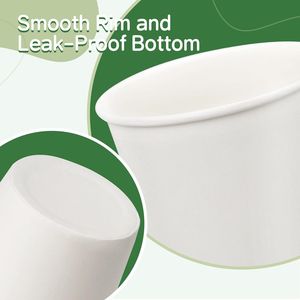 Confezione da 100 Bicchieri di Carta Monouso Piccoli per Caffè e Collutorio, Ideali per Feste, Picnic, Viaggi ed Eventi - Product Image 3