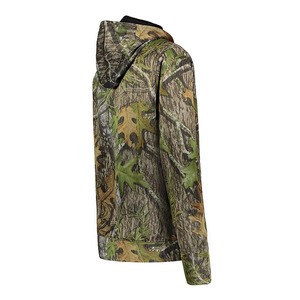Sweat à capuche de chasse en molleton mélangé coton, séchage rapide, manches longues, coupe oversize, sportif, pour le camping, la forêt, l'aventure et la randonnée - Product Image 6