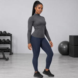 Breathable Quick Dry <b>Compression</b> <b>Shirt</b> <b>Women</b> <b>Women's</b> Base Layer Top Outdoor Training Bulk Activewear Supplier Sportswear Supply - Product Image 4