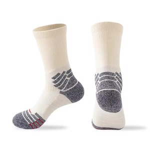 Wholesale Custom Made Sports Knee High <b>Socks</b> <b>Socks</b> Absorbing Mid Calf Sports <b>Socks</b> Cotton Anti slip <b>Socks</b> Knitted <b>Socks</b> - Product Image 1