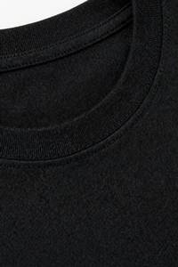 Camiseta de Manga Corta con Cuello Redondo para Hombre, Color Negro, Estampado Geométrico de Cabeza de Lobo, Sublimación, Transpirable, 100% Poliéster, Tejido Jersey - Product Image 5