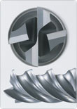 Fresa de extremo FUJIKOSHI de dos filos, modelo 2SE8, vástago de 10 mm, longitud de trabajo de 150 mm, longitud total disponible de 50/75/100 mm, otros modelos japoneses. - Product Image 4