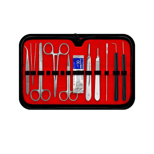 Kits de Herramientas de Entrenamiento para Estudiantes de Cirugía, Conjuntos de Instrumentos Quirúrgicos para Escuelas de Medicina, Equipo de Cirugía para Trauma, Médicos y Enfermeras - Product Image 1