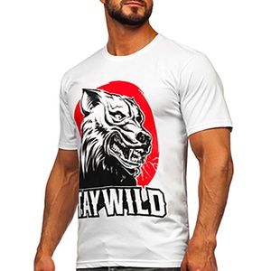 T-shirts en coton/polyester de haute qualité pour hommes, tricotés, vierges, à manches courtes, formels, personnalisables, respirants, grandes tailles, vente en gros - Product Image 6