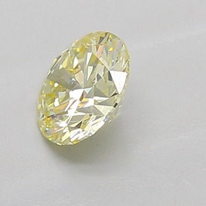 Diamant rond brillant jaune clair de luxe 1,00 ct, clarté VS2, diamant non monté pour bagues de fiançailles - Product Image 3