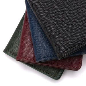 กระเป๋าสตางค์หนัง PU ราคาคุ้มค่าสำหรับผู้ชาย  แบบสั่งทำพิเศษ  ใส่บัตรธุรกิจได้ พร้อมกระดุมและคลิปล็อค - Product Image 6