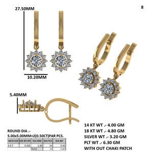 Pendentif Diamant Eternal Bloom Bali - Product Image 5