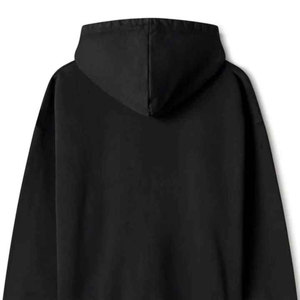 Sudadera con capucha estilo streetwear con apliques bordados, efecto vintage, lavado ácido, desgastado por el sol, estilo boxy - Product Image 4