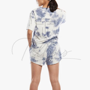 Camiseta Tie & Dye de Algodón 100% de Alta Calidad para Mujer, Personaliza tu Logotipo, Mejor Precio, Camiseta Tie & Dye para Mujer - Product Image 1