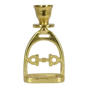 Juego de Portavelas de Plata y Oro con Forma de Estribo de Caballo, Precio de Fábrica al por Mayor, Portavelas Hecho a Mano, Venta Caliente - Product Image 3