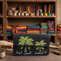 Bolso de Mano Tradicional Indio de Lujo, Multicolor, con Cuentas de Cristal, Artesanía Duradera, Hecho a Mano, Accesorios de Moda RR Premium