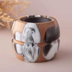 Unique Resin Wood Bakhoor Burner Decorative Arabic <b>Incense</b> <b>Holder</b> for Bakhoor Fragrance and Home Interior - Product Image 6