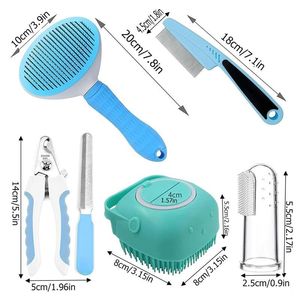 ชุดเครื่องมือกรูมมิ่งสัตว์เลี้ยงสีสุ่มสำหรับแมวและสุนัข - Product Image 5