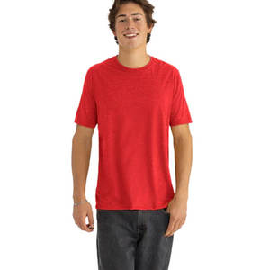 T-shirts en coton pour adultes Next Level Apparel, tissu 6200, jersey en polycoton, 65% polyester, 35% coton peigné ring-spun - Product Image 4