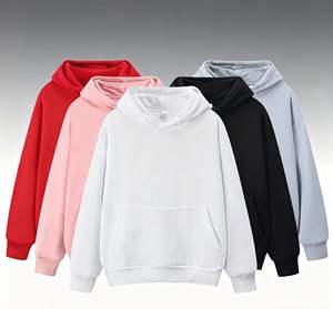 เสื้อฮู้ดดี้ผ้าฝ้ายแบบสั่งทำ OEM สไตล์สตรีทแวร์ทรงโอเวอร์ไซส์ ฮิปฮอป แบบสวมหัว มีฮู้ด ดีไซน์ไหล่ตก บุซับใน ใส่ได้ทั้งชายและหญิง - Product Image 1