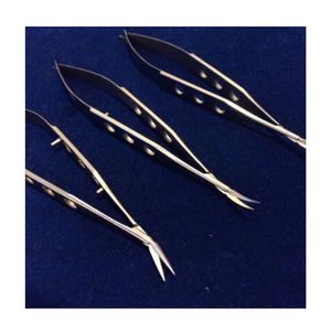 Vannas 3-<b>PC</b> Custom Ophtalmic Kit Assorted Minor <b>Micro</b> Surgery Scissors 4.5" Manual Stainless Steel Instrument - Product Image 1