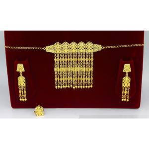 Martasha DesignerอิสลามรอมฎอนพิเศษGoldplated UAEเครื่องประดับพิเศษดูไบเครื่องประดับสร้อยคอต่างหูชุดเครื่องประดับภาษาอาหรับ - Product Image 2