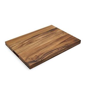 Tabla de cortar profesional de madera para cocina, para cortar verduras, frutas, carne, pan, queso, tabla de madera natural gruesa - Product Image 6