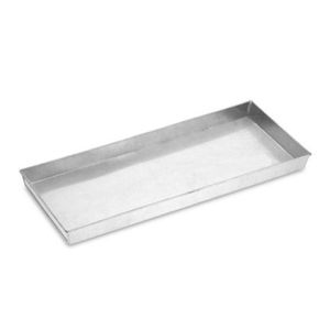 Bandeja para botas de acero galvanizado, gris clásico, de metal, multiusos, para entrada, cuarto de servicio, protección de suelos interiores y exteriores - Product Image 2