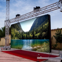 Écran LED de mur vidéo Transtech pour extérieur P1.26/P1.58/P1.8 COB 3000CD Haute luminosité IP65 Étanche HDR10+ pour