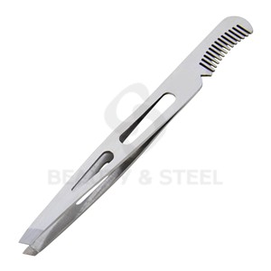 Pinzas Profesionales 2 en 1 para Cejas con Peine Integrado para un Modelado Preciso y Mantenimiento Diario - Product Image 2