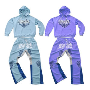 Survêtement homme imprimé en relief, dernières créations, très tendance, anti-plis, respirant et confortable - Product Image 1