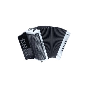 Acordeón Diatónico Corona II 3500GR, Corona II 3500FB, 31 Botones, FBbEb Sol, con Funda Negra y Correas, Acordeón Hohner Corona II con Funda - Product Image 2