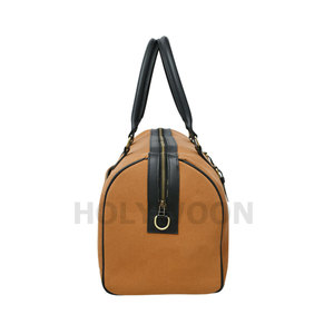 Bolsa de Lona de Cuero de Diseño Nuevo a Precio de Mayoreo para Viajes y Gimnasio, con MOQ Bajo, Bolsa de Lona de Cuero Grande Personalizada de la Mejor Calidad - Product Image 6